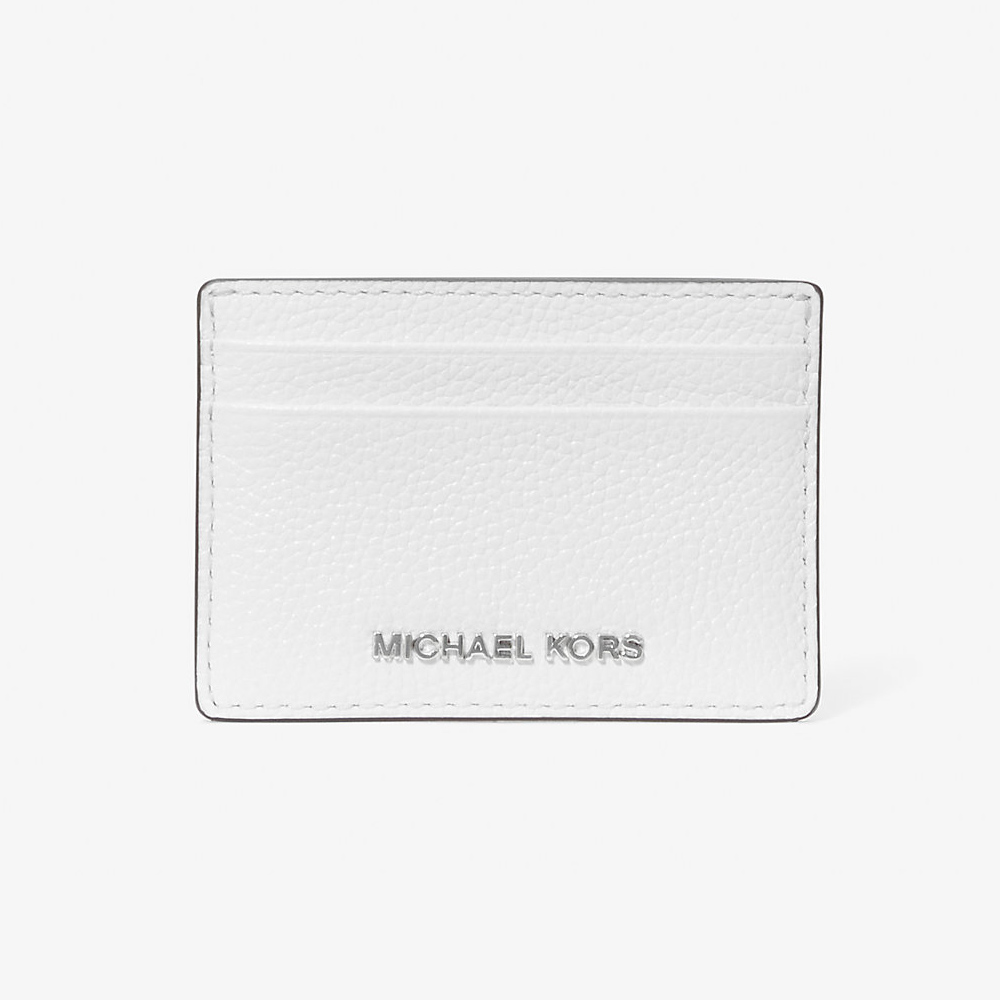 цена Визитница Michael Michael Kors Pebbled Leather, белый