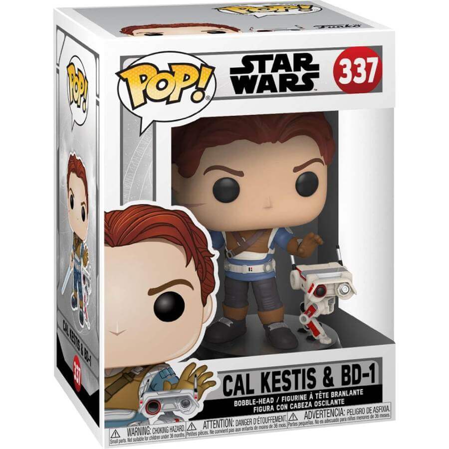 Фигурка Funko POP! Star Wars: Jedi Fallen Order - Cal Kestis with BD-1 –  купить с доставкой из-за рубежа через платформу «CDEK.Shopping»