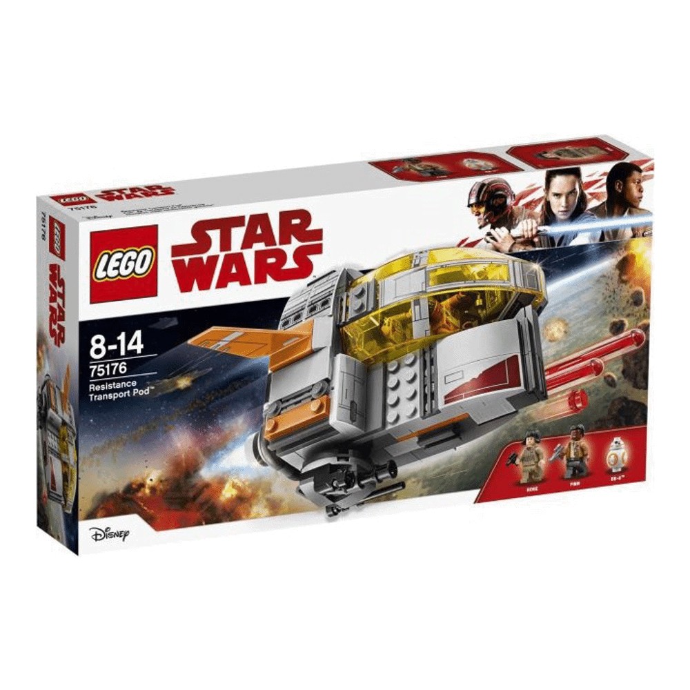 Конструктор LEGO Star Wars 75176 Транспортный корабль Сопротивления lego star wars 75176 транспортный корабль сопротивления 294 дет