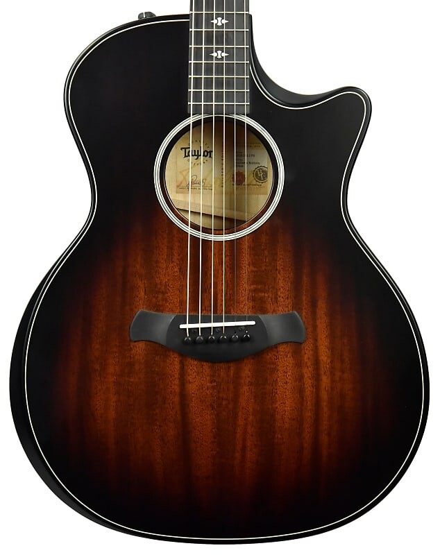

Taylor Builder's Edition 324ce Grand Auditorium Acoustic-Electric в табачном цвете Kona Burst
