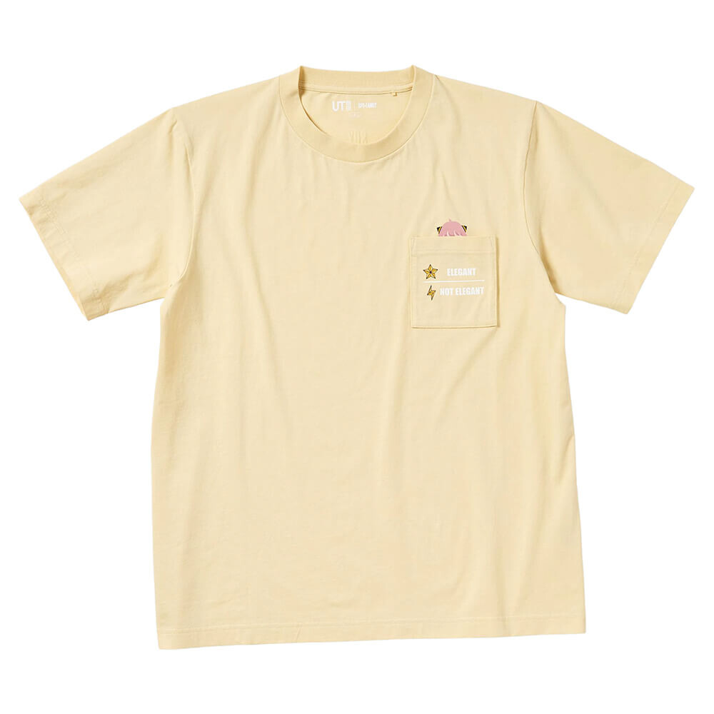 Футболка Uniqlo UT Spy x Family, желтый