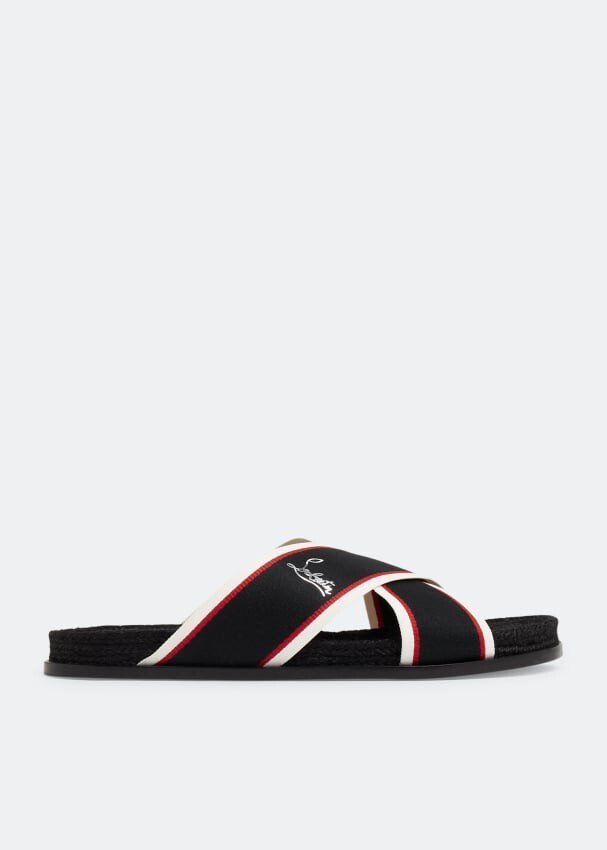 

Сандалии CHRISTIAN LOUBOUTIN Hot Cross sandals, черный