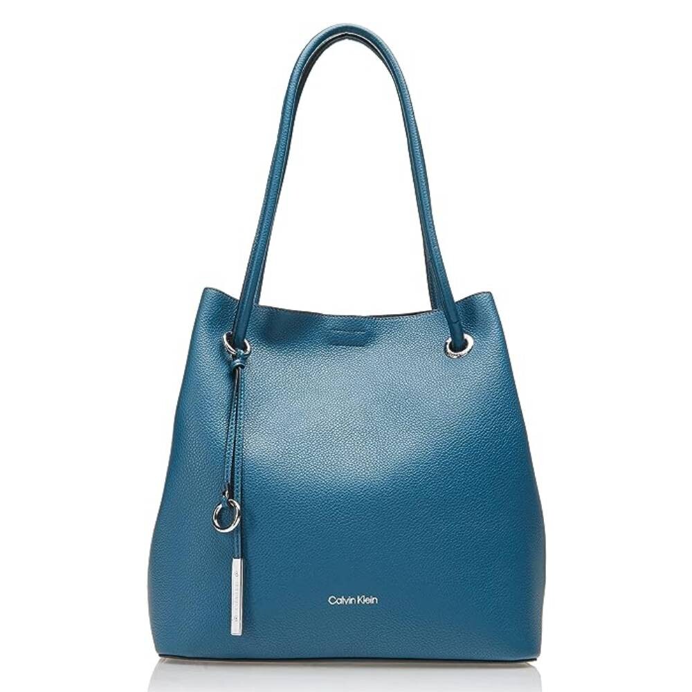 

Сумка-тоут Calvin Klein Gabrianna Bubble Lamb North, синий