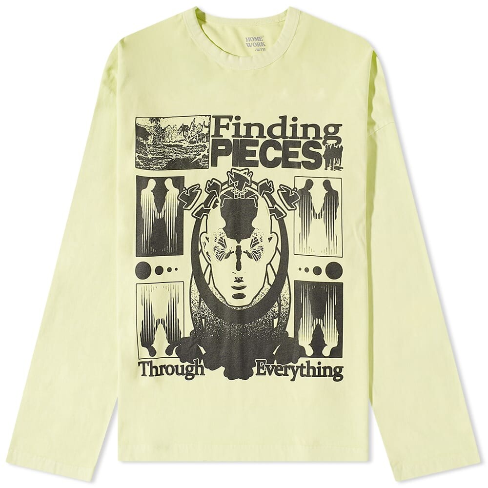 

Футболка Homework Long Sleeve Finding Pieces Tee, Зеленый