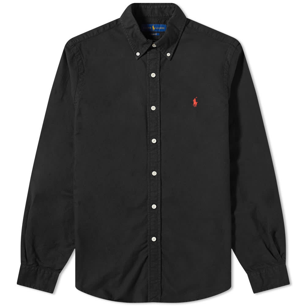 

Рубашка Polo Ralph Lauren Slim Fit Garment Dyed Button Down Shirt