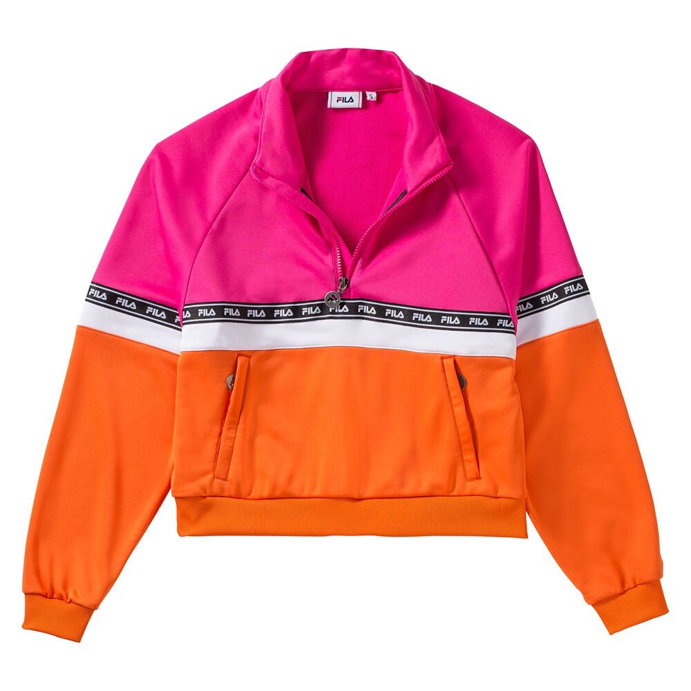 

Куртка Fila Half Zip Shirt, розовый