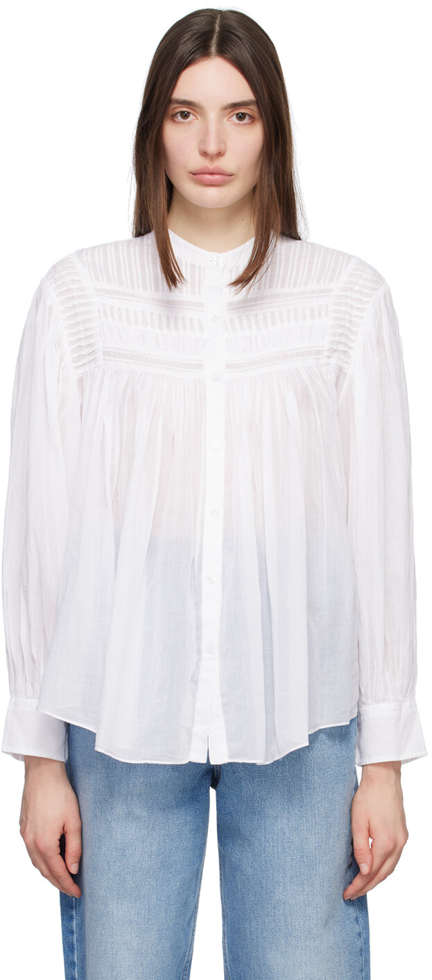 

Белая рубашка Плалия Isabel Marant Etoile