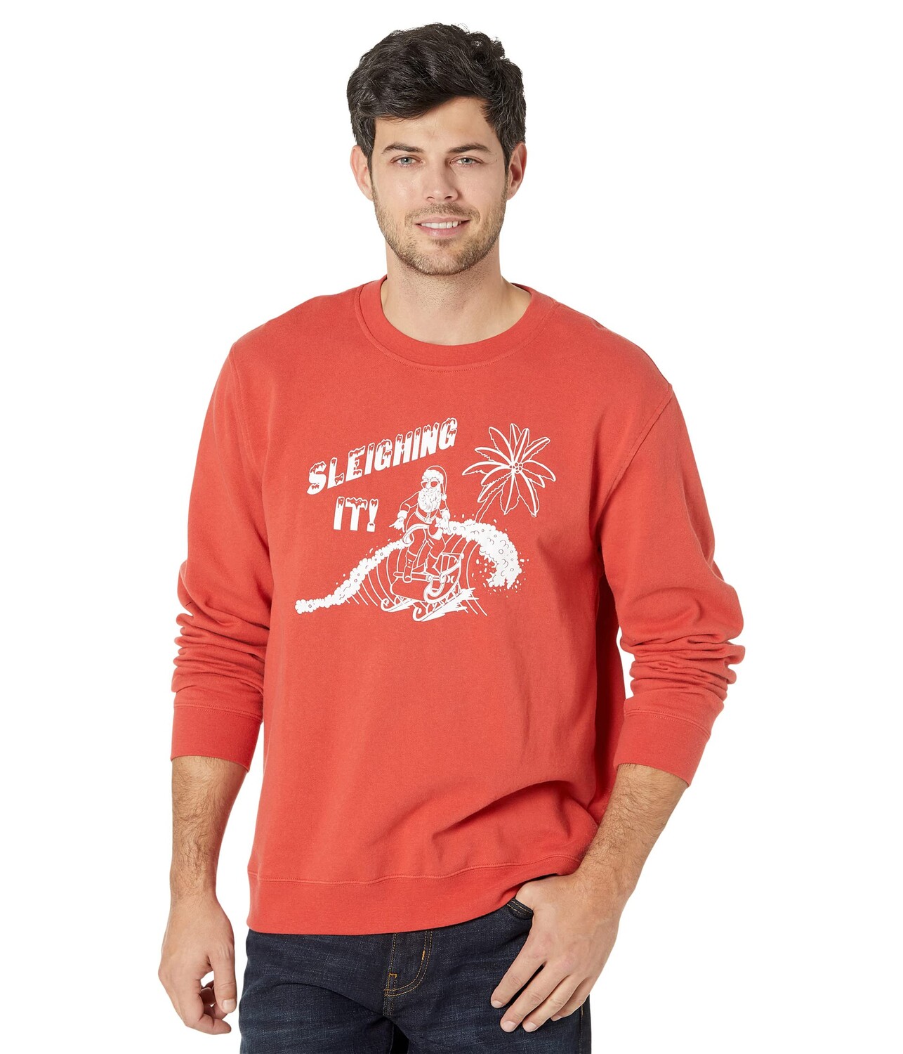 

Толстовка Hurley, Sleighing It Summer Crew Sweatshirt