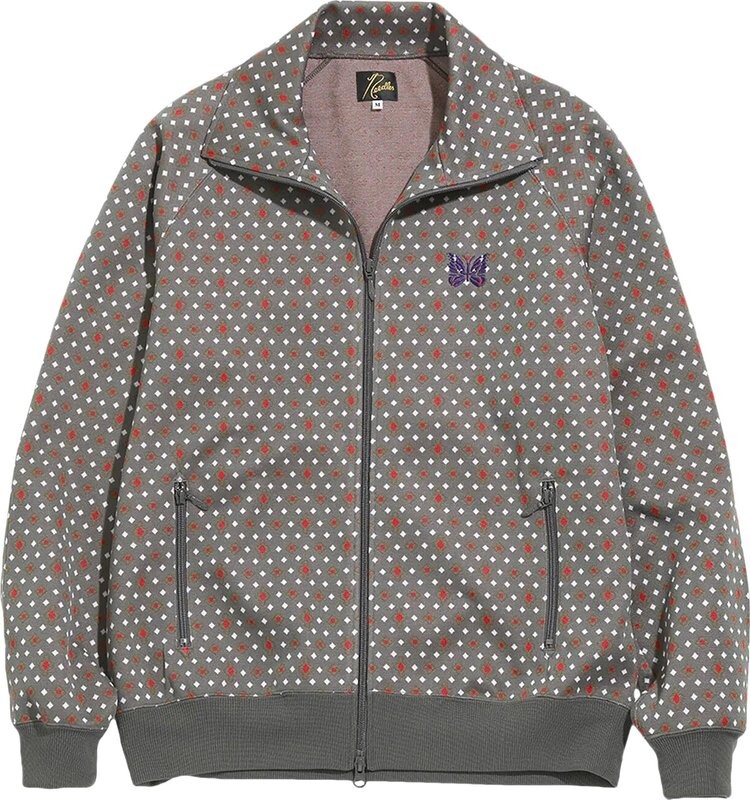 

Куртка Needles Track Jacket Diamond, разноцветный, Серый