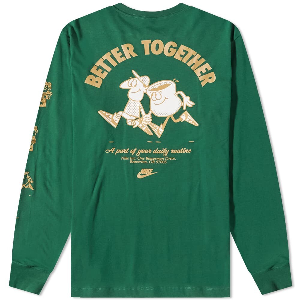 

Футболка с длинным рукавом Nike Together, зеленый