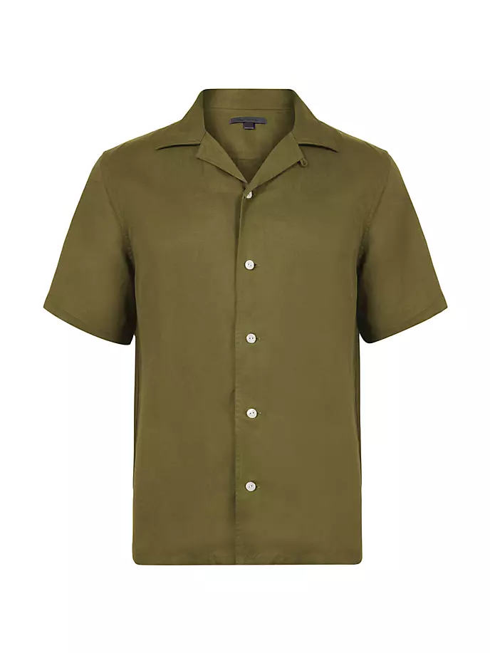 

Рубашка Дэнни Кэмпа John Varvatos, цвет light olive