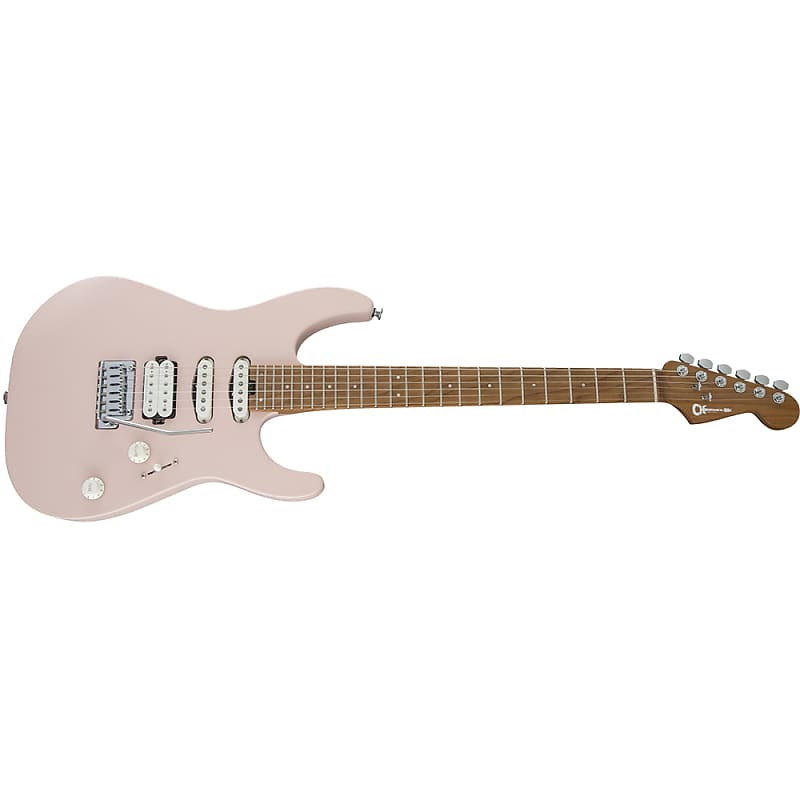 Электрогитара Charvel Pro-Mod DK24 HSS Electric Guitar Caramelized Maple Fretboard Shell Pink