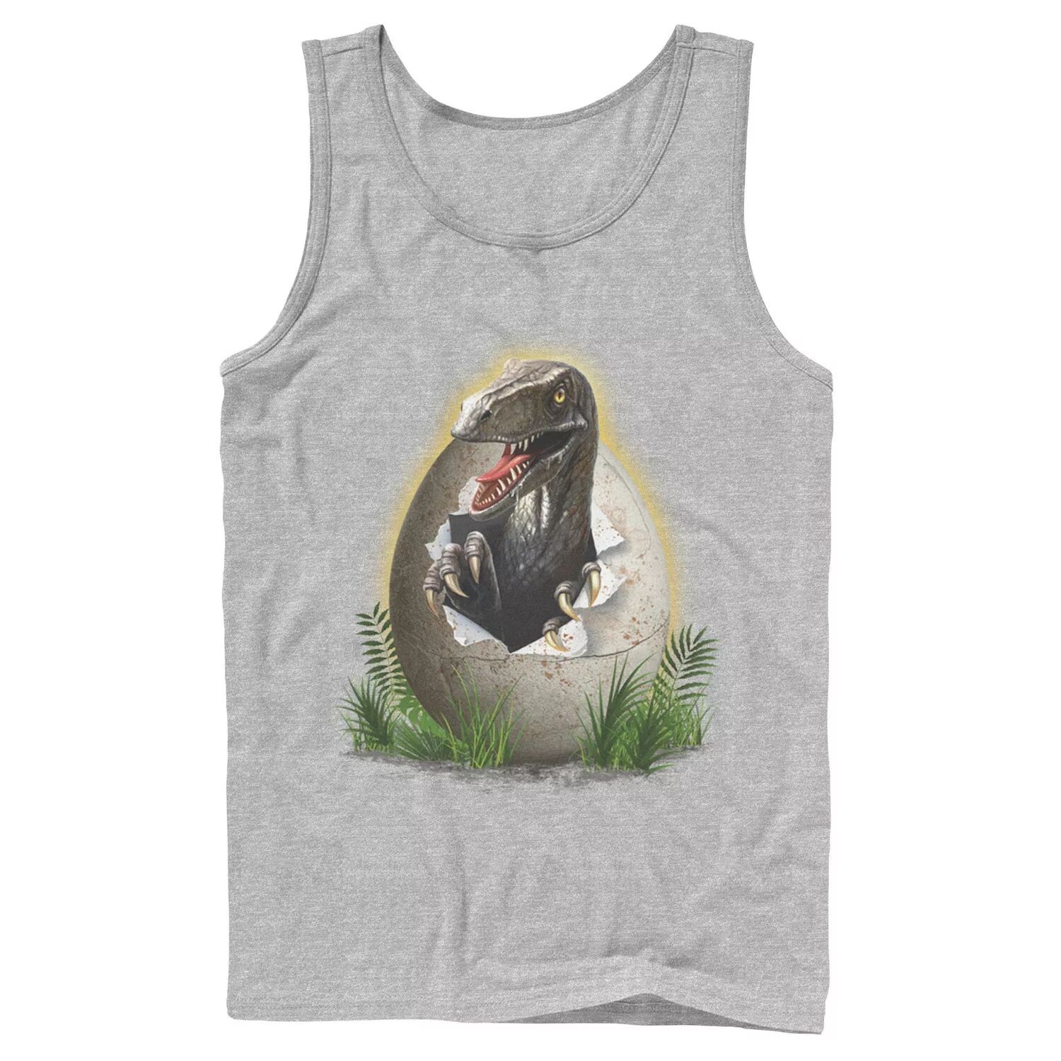 

Мужская майка с рисунком «Парк Юрского периода Raptor Breaking The Egg» Jurassic World