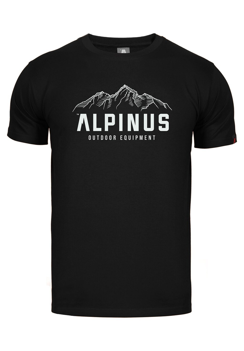 

Футболка с принтом Alpinus, черный