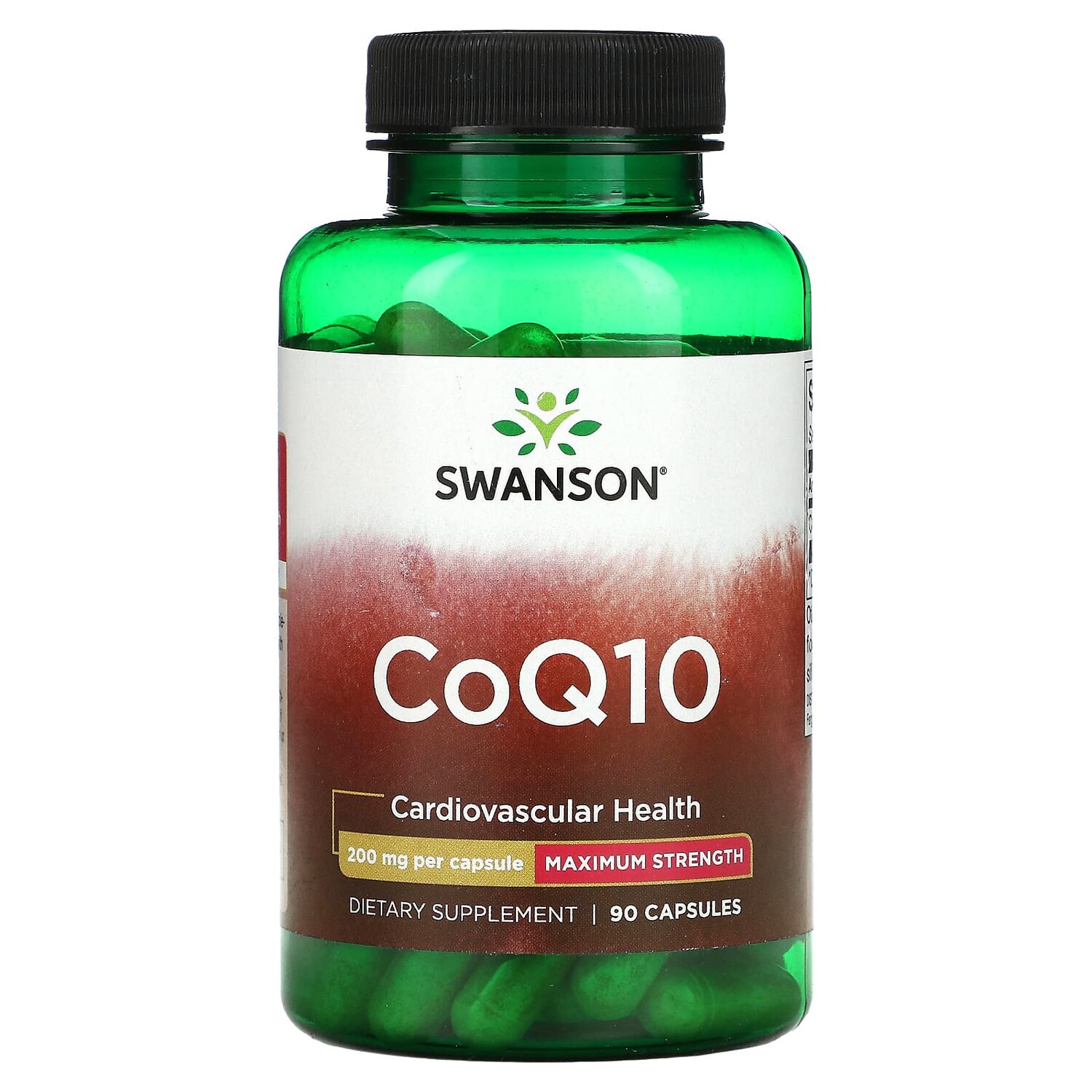 

CoQ10, 200 мг, 90 капсул, Swanson