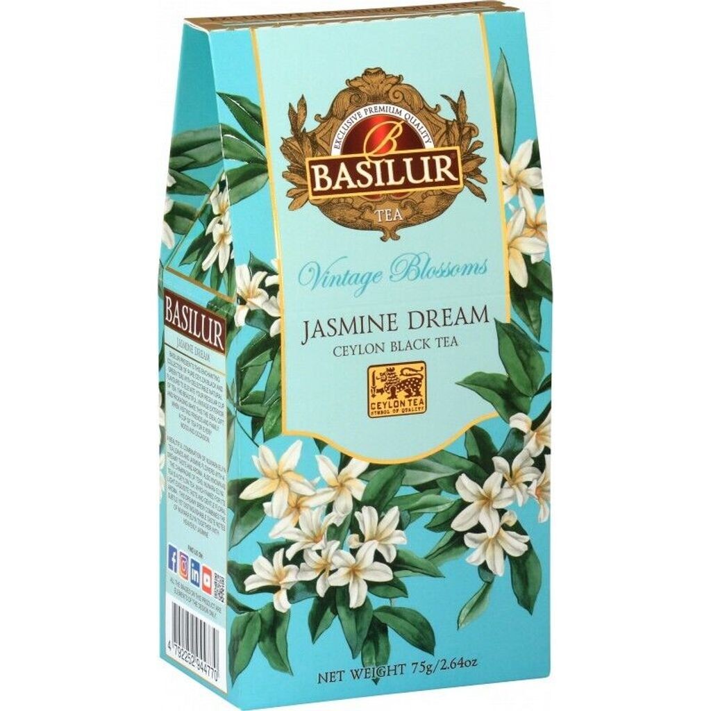 

Basilur VINTAGE BLOSSOMS JASMINE DREAM пакетик 75 г