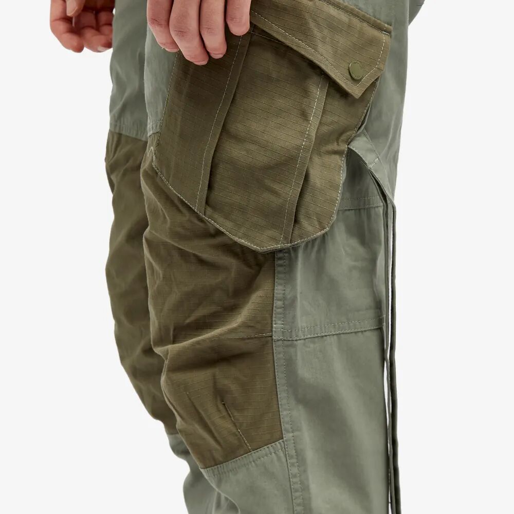 Maharishi Дорожные брюки Cordura NYCO, зеленый maharishi cordura nyco cargo track