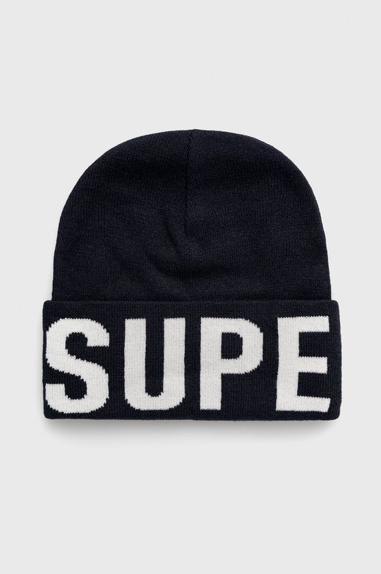 Супердрай шапка Superdry, темно-синий