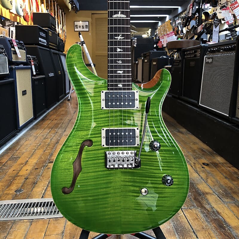 

Электрогитара Paul Reed Smith CE 24 Semi-Hollow Eriza Verde w/Padded Gig Bag