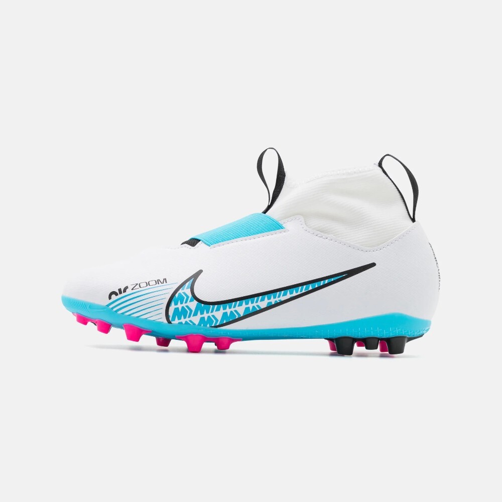 

Бутсы Nike Jr Mercurial Zoom 9 Academy Cr7 Ag Unisex, белый/голубой/розовый