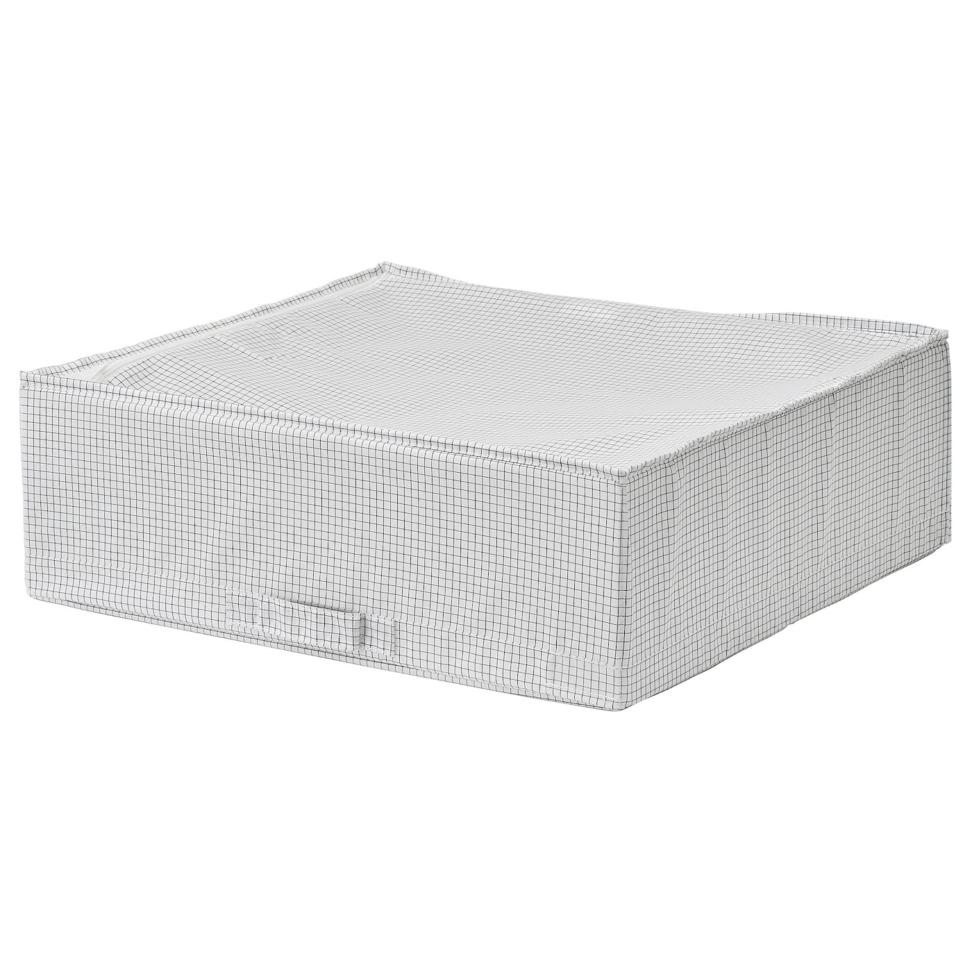 STUK СТУК Сумка для хранения, белый/серый, 55x51x18 см IKEA stuk стук органайзер белый 26x20x6 см ikea