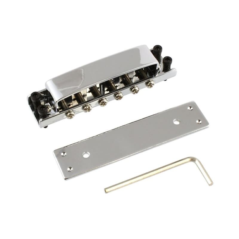 

Крытый бридж Tunematic For Rickenbacker - CHROME Allparts GB-0515-010