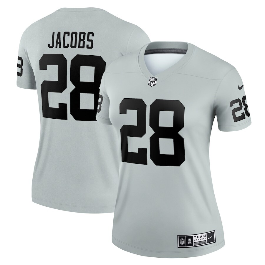 

Джерси Nike Las Vegas Raiders, серебряный