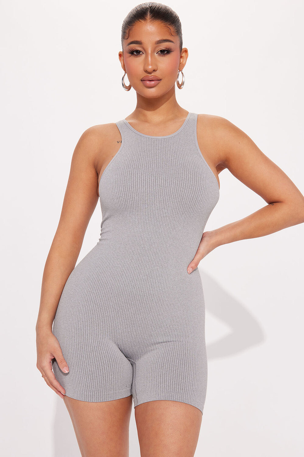 

Комбинезон Fashion Nova 5611, серый