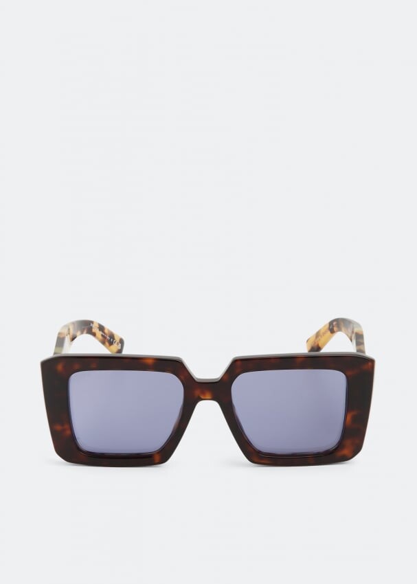 

Солнечные очки PRADA Symbole sunglasses, коричневый