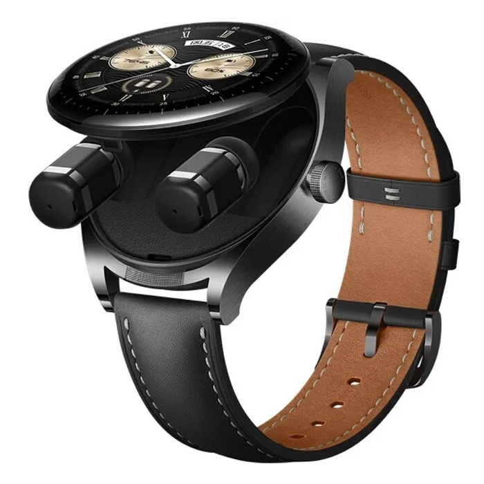 Умные часы с наушниками Huawei Watch Buds Global, черный умные часы huawei watch buds saga b19t black