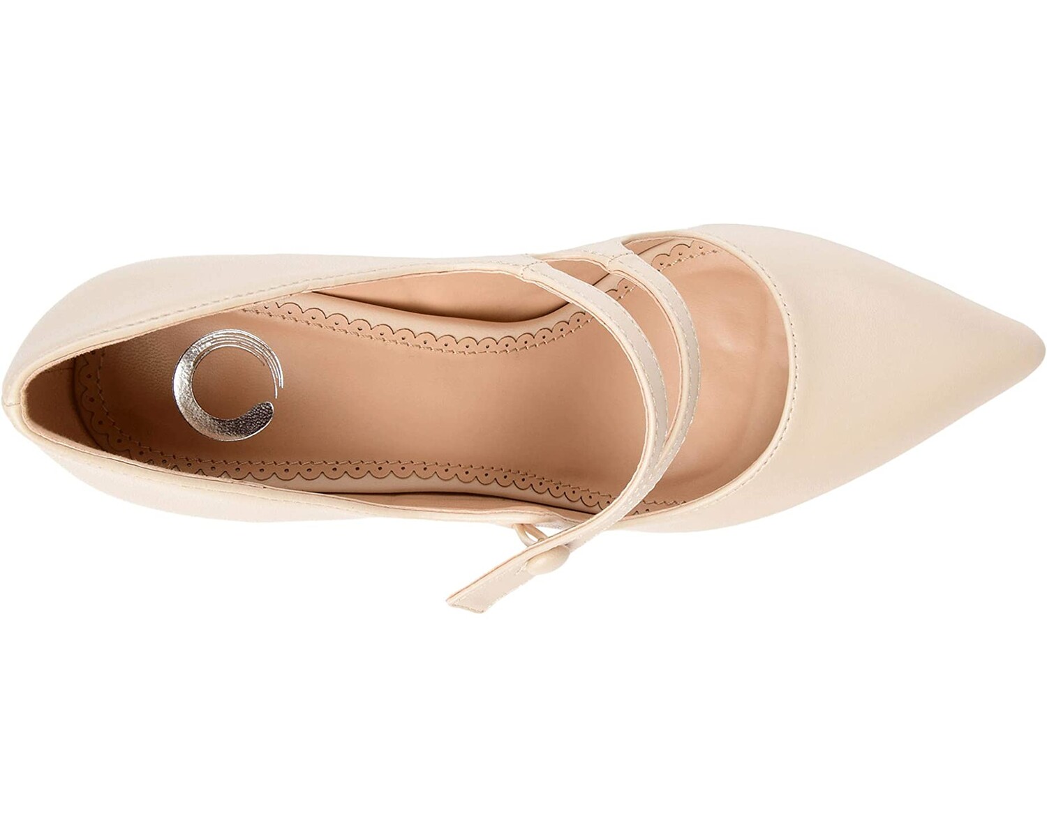

Туфли на каблуках Sidney Pump Journee Collection, слоновая кость