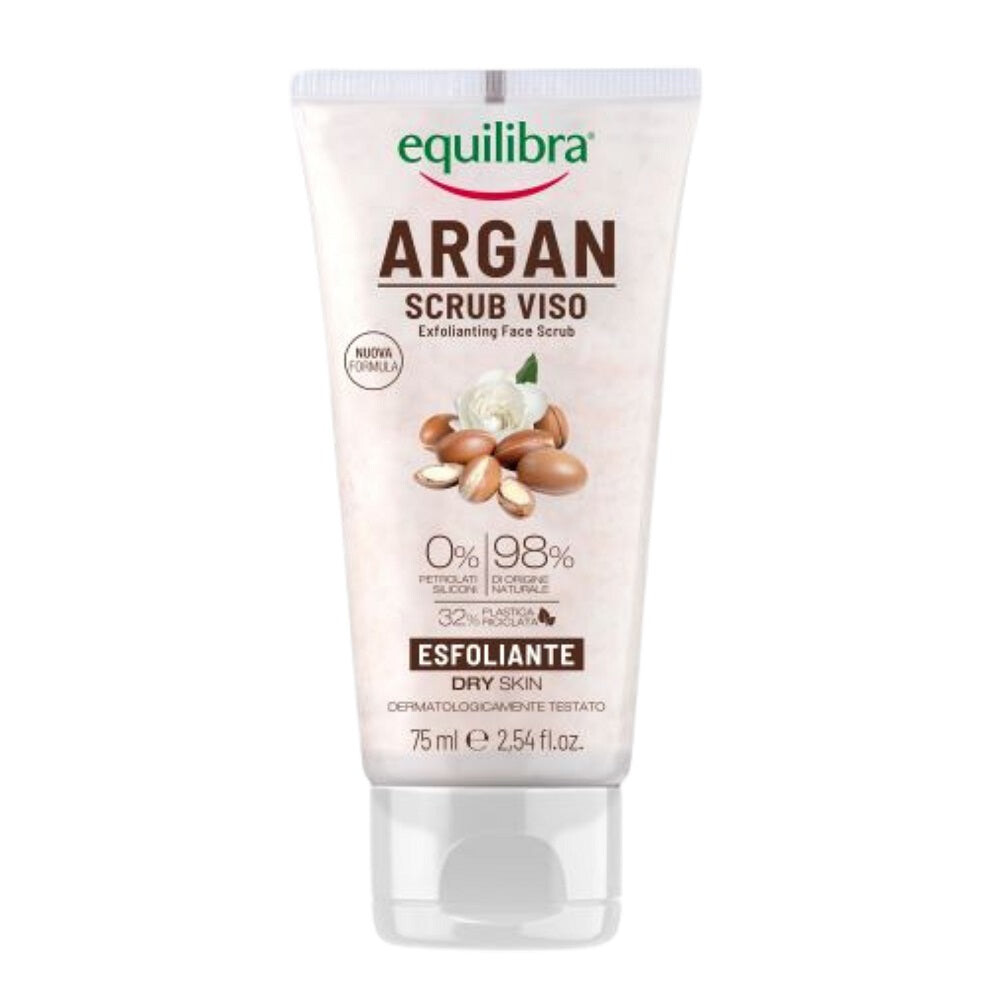 

Equilibra Отшелушивающий скраб для лица Argan Exfoliating Face Scrub 75мл