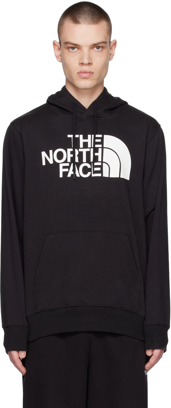 

Черная худи с полукруглым вырезом The North Face