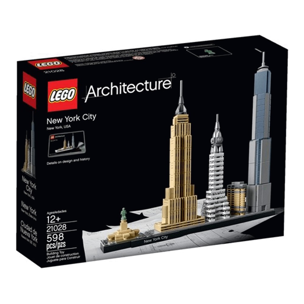 цена Конструктор LEGO Architecture 21028 Нью-Йорк