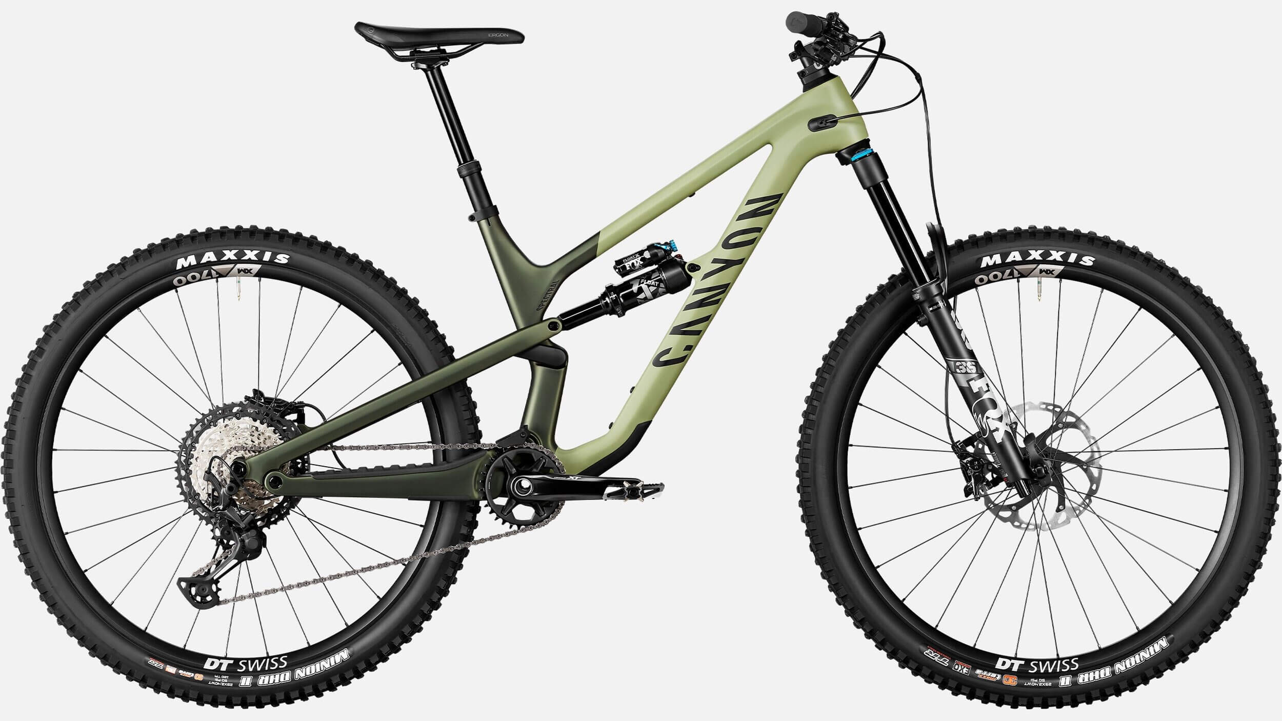 Горный велосипед Canyon Spectral 29 CF 8, зеленый
