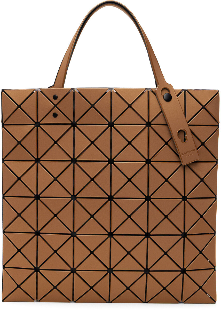 

Оранжевая большая сумка Lucent Metallic Bao Bao Issey Miyake