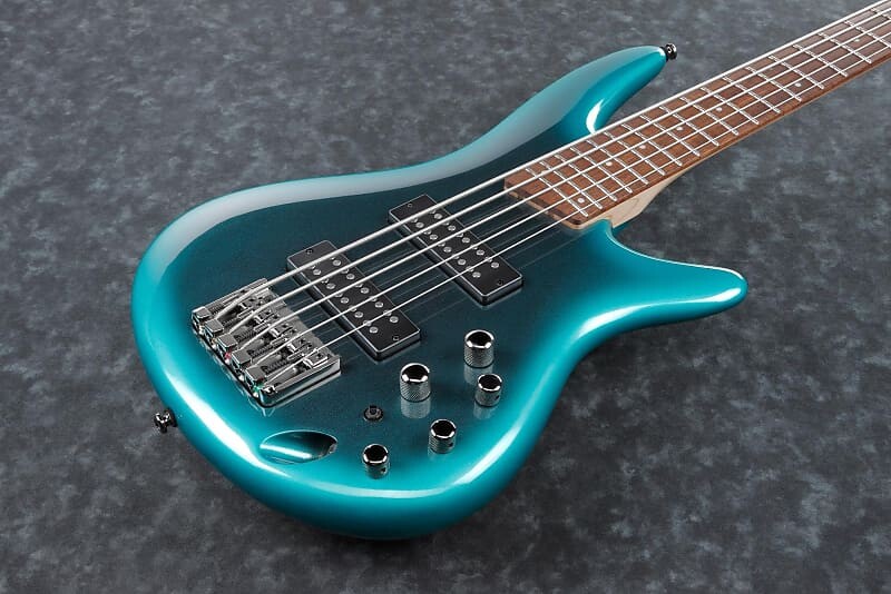 

Ibanez SR305ECUB - Стандартная 5-струнная электрическая бас-гитара SR - Cerulean Aura Burst