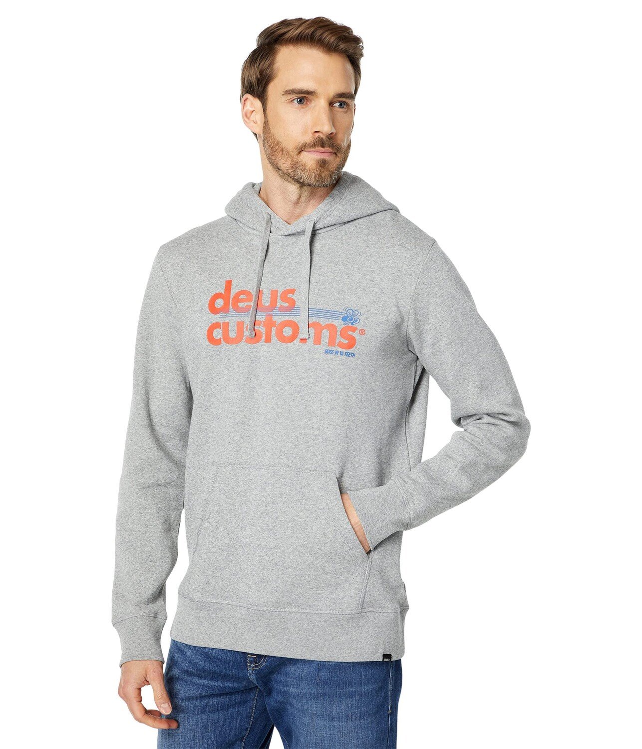 

Худи Deus Ex Machina, Bugs Hoodie, Серый