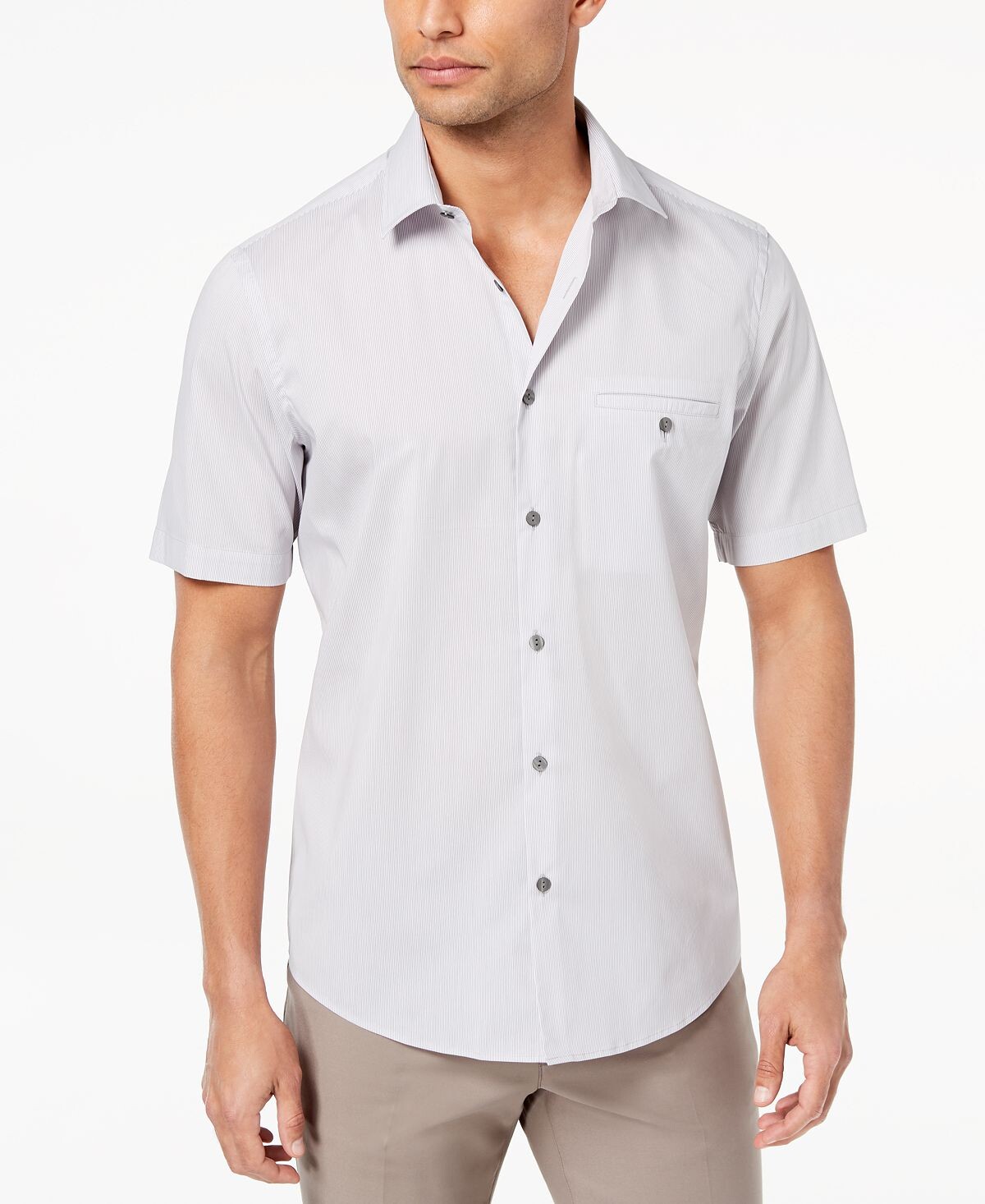 

Мужская рубашка stretch modern pocket, созданная для macy's Alfani, мульти