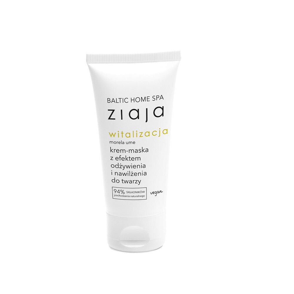 

Ziaja Крем-маска Baltic Home Spa Vitality с эффектом питания и увлажнения лица 50мл