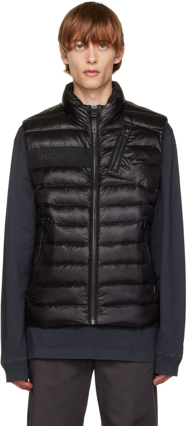 

Черный пуховый жилет Hardy Mackage