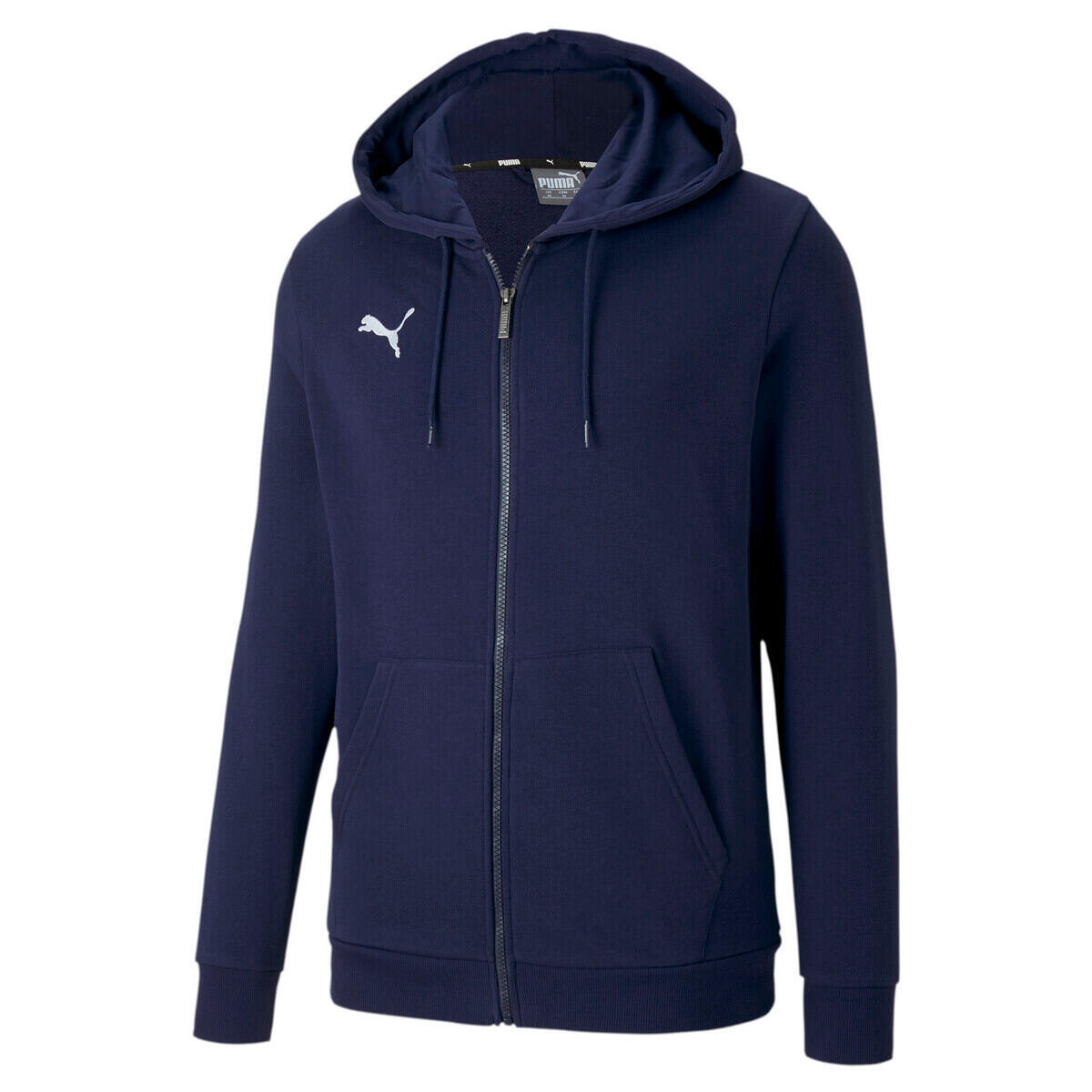 

Толстовка PUMA teamGOAL 23 Casuals Hooded, черно-белый