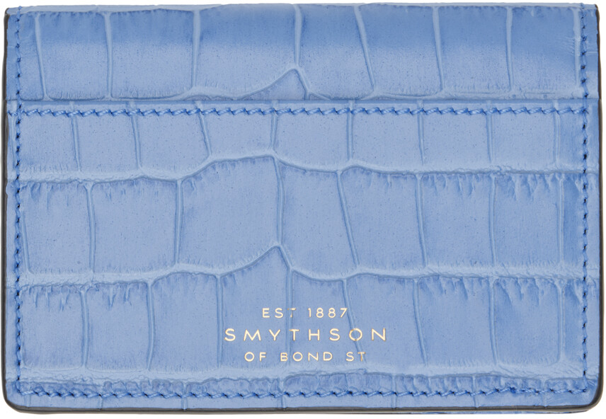 

Визитница Blue Mara Smythson
