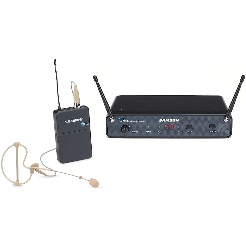 

Беспроводная микрофонная система Samson Concert 88x UHF Wireless Earset Microphone System (K Band)