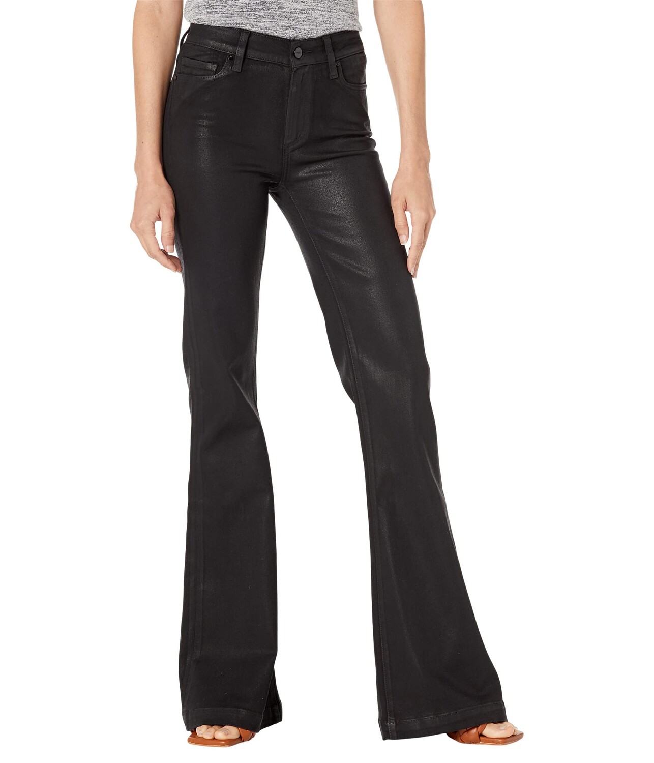 

Джинсы Paige, Genevieve in Black Fog Luxe Coating