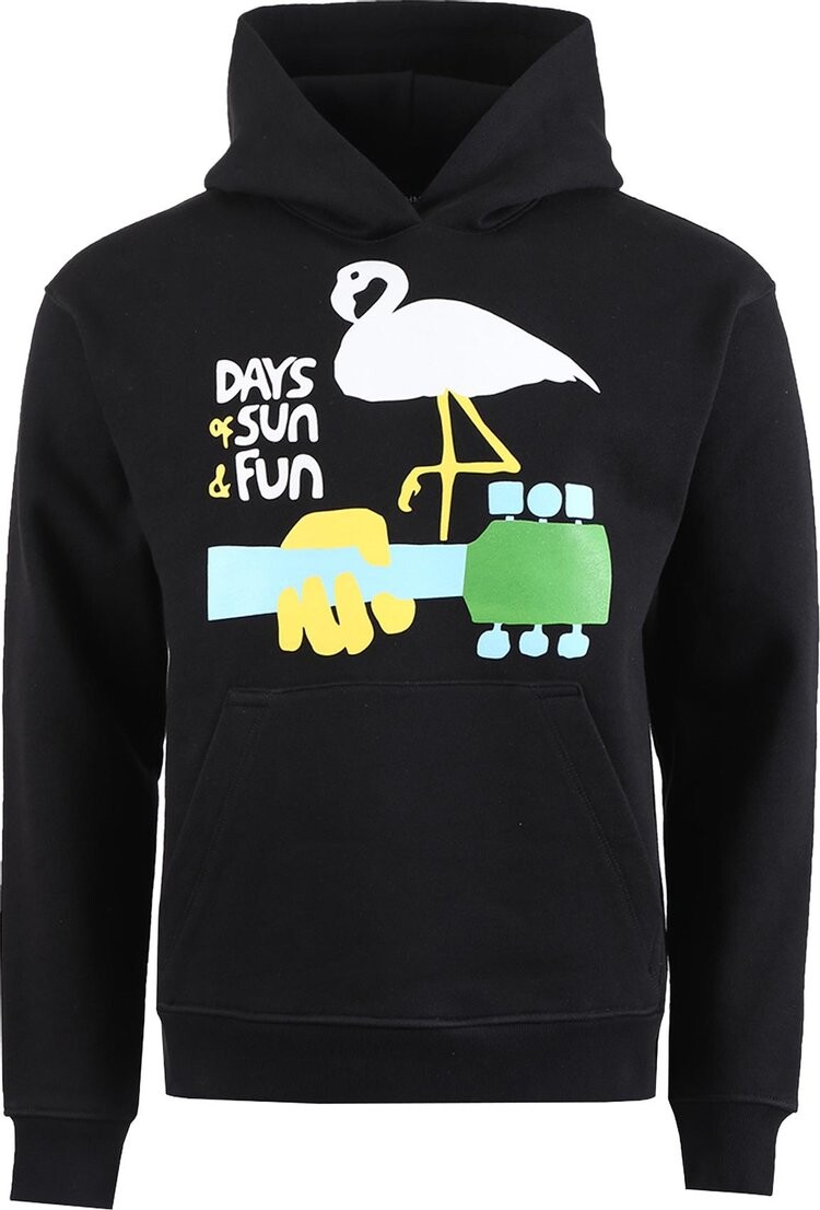 

Худи Nahmias x Webster Hoodie Days Of Fun And Sun 'Black', черный