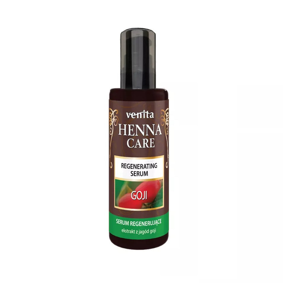 

Venita Henna Care Goji регенерирующая сыворотка для волос и кончиков 50мл