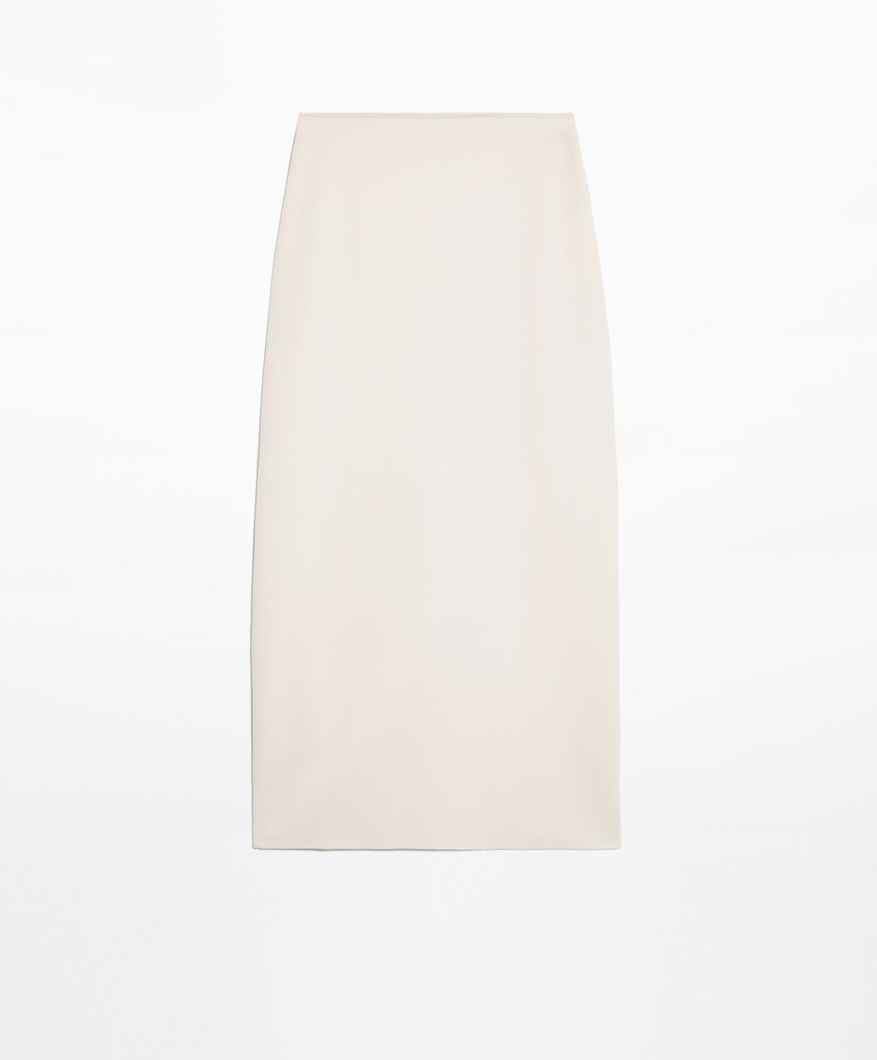 

Юбка Oysho Neoprene Effect Super High Rise, кремовый