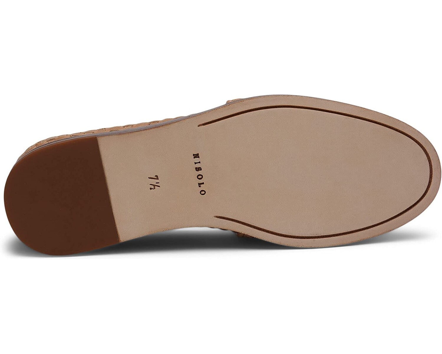 

Лоферы Mara Woven Slip-On Nisolo, миндаль