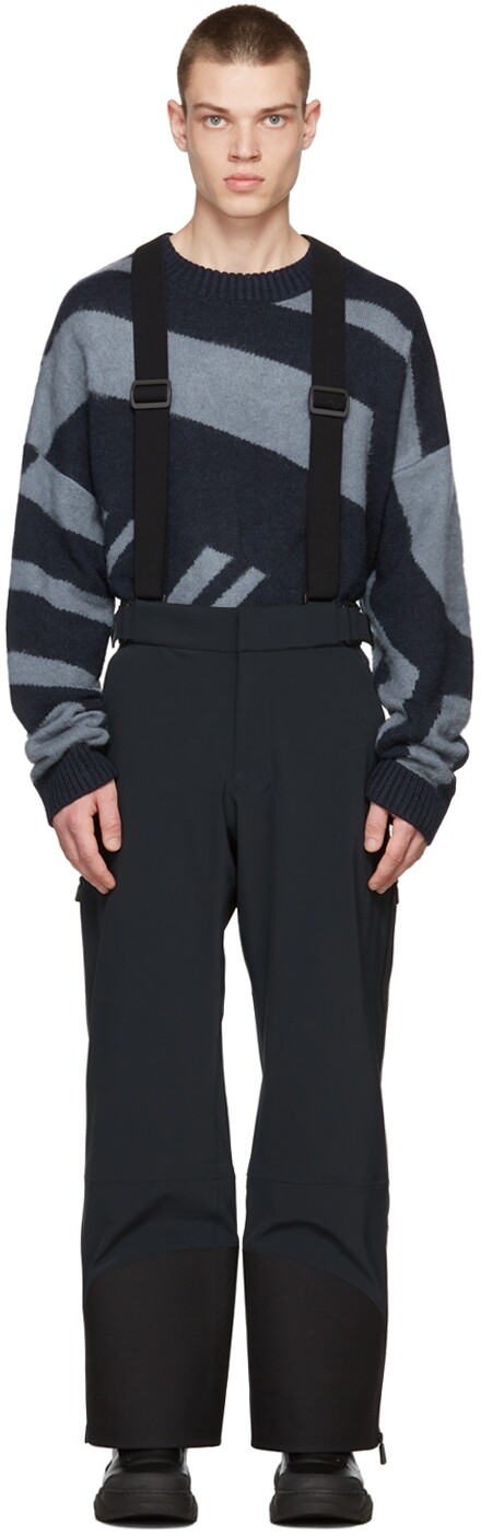 

Черные лыжные брюки Moncler Grenoble, Черный